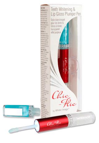 Chic-Flic teeth whitening and lip gloss plumper pen