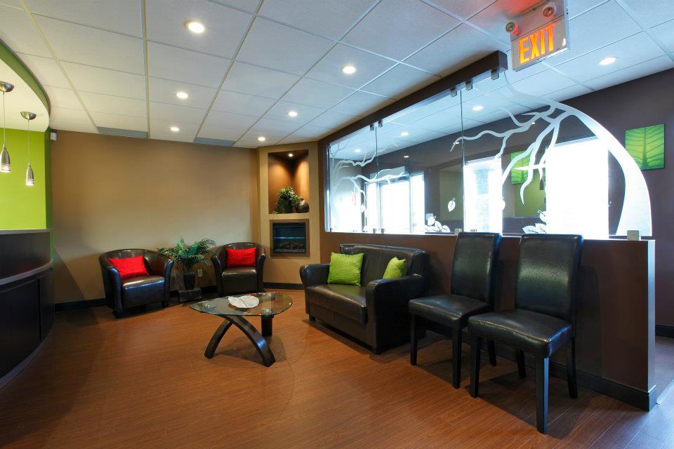 Serenity Dental office tour — Beverage bar